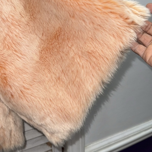 Zara Fuzzy Top pink and orange color. Great condition Preowned size small - Picture 5 of 6